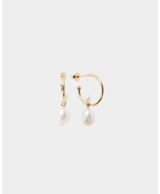 Forcast - Gina 16k Gold Plated Earrings - Jewellery (Gold) Gina 16k Gold Plated Earrings