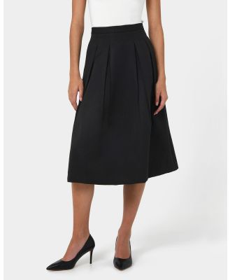 Forcast - Harriet Jacquard Skirt - Skirts (Black) Harriet Jacquard Skirt