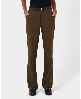 Forcast - Hunter Slim Straight Pants - Pants (Gold Khaki) Hunter Slim Straight Pants