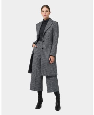 Forcast - Maxine Check Coat - Coats & Jackets (Multi) Maxine Check Coat
