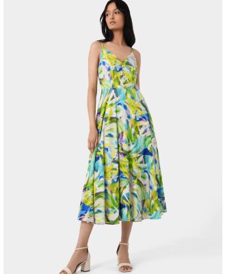 Forcast - Melia Linen Blend Dress - Printed Dresses (Multi) Melia Linen-Blend Dress