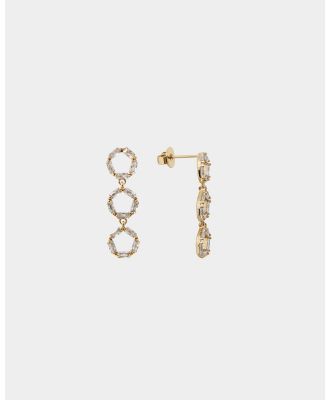 Forcast - Naya 16k Gold Plated Earrings - Jewellery (Gold) Naya 16k Gold Plated Earrings