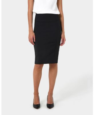 Forcast - Safira Pencil Skirt - Pencil skirts (Black) Safira Pencil Skirt