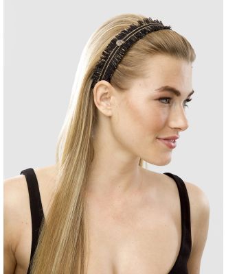 Ford Millinery - Anna Headband - Hair Accessories (Black) Anna Headband