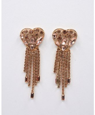 Ford Millinery - Ayn Earrings - Jewellery (Rose gold) Ayn Earrings