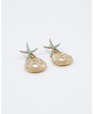 Ford Millinery - Cila Earrings - Jewellery (Gold) Cila Earrings