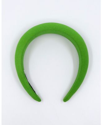 Ford Millinery - Monica Headband - Fascinators (Lime Green) Monica Headband