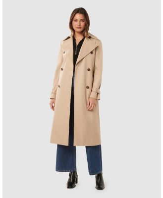 Forever New - Payton Soft Trench Coat - Trench Coats (Nude) Payton Soft Trench Coat