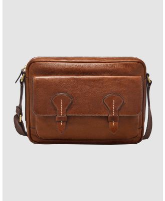 Fossil - Bennett Brown Laptop Bags - Bags (brown) Bennett Brown Laptop Bags