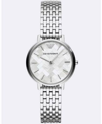 Fossil - Emporio Armani Silver Watch AR11112 - Watches (Silver) Emporio Armani Silver Watch AR11112