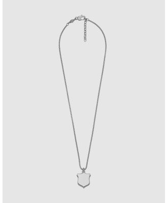Fossil - Fossil Heritage Silver Necklace JF04345040 - Jewellery (Silver) Fossil Heritage Silver Necklace JF04345040