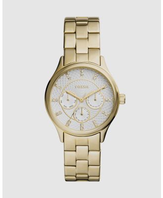 Fossil - Modern Sophisticate Gold Tone Chronograph Watch - Watches (Gold) Modern Sophisticate Gold Tone Chronograph Watch