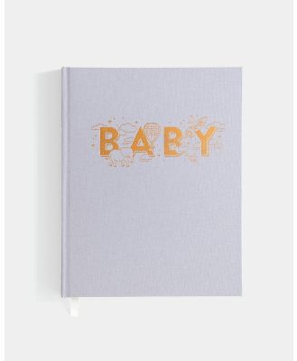 Fox & Fallow - Baby Book Grey - Home (Grey) Baby Book Grey