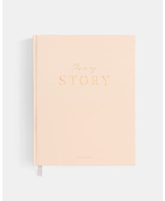 Fox & Fallow - My Story Memoir Journal Cream - Home (Cream) My Story Memoir Journal Cream