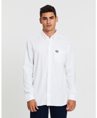 Fred Perry - Oxford Shirt - Shirts & Polos (White) Oxford Shirt