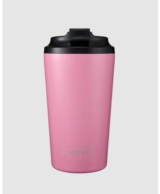 Fressko - Grande 16oz Reusable Coffee Cup - Home (Bright Pink) Grande 16oz Reusable Coffee Cup