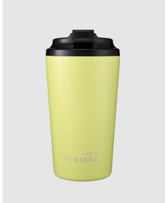 Fressko - Grande 16oz Reusable Coffee Cup - Home (Bright Yellow) Grande 16oz Reusable Coffee Cup