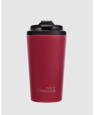 Fressko - Grande 16oz Reusable Coffee Cup - Home (Pink-Red) Grande 16oz Reusable Coffee Cup