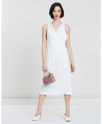 FRIEND of AUDREY - The One Cross Back Dress - Dresses (White) The One Cross-Back Dress