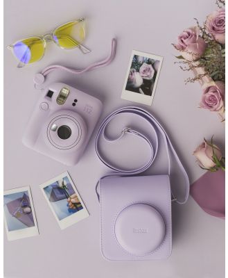 Fujifilm - Instax Mini 12 Starter Bundle - Home (Lilac Purple) Instax Mini 12 Starter Bundle