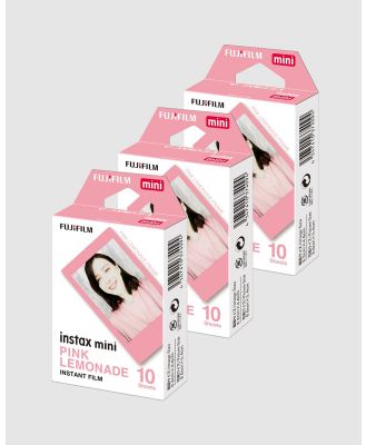 Fujifilm - Instax Mini Film 30 Pack - Home (Pink) Instax Mini Film 30 Pack