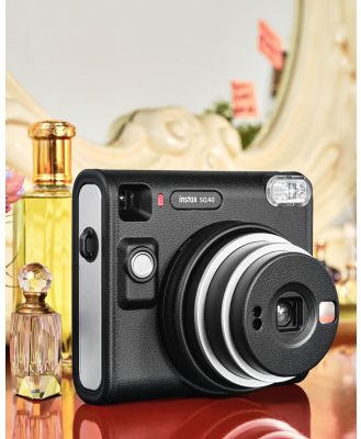 Fujifilm - Instax SQ40 Camera - Home (Black) Instax SQ40 Camera