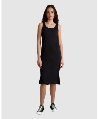 Gaiam - Hudson Midi Dress - Tops (Black) Hudson Midi Dress