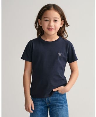 Gant - Kids Original T Shirt - T-Shirts & Singlets (EVENING BLUE) Kids Original T-Shirt
