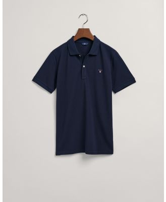 Gant - Teen Boys Original Pique Polo Shirt - Shirts & Polos (EVENING BLUE) Teen Boys Original Pique Polo Shirt