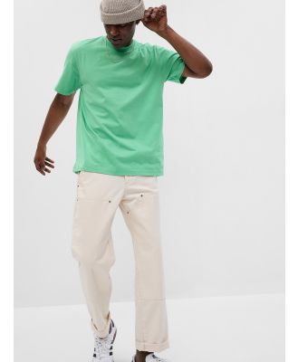 Gap - 100% Organic Cotton Original T Shirt - Short Sleeve T-Shirts (GREEN) 100% Organic Cotton Original T-Shirt