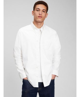 Gap - All Day Poplin Shirt in Standard Fit - Casual shirts (WHITE) All-Day Poplin Shirt in Standard Fit