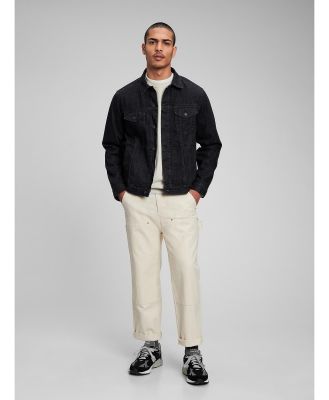 Gap - Classic Icon Denim Jacket - Blazers (BLACK) Classic Icon Denim Jacket