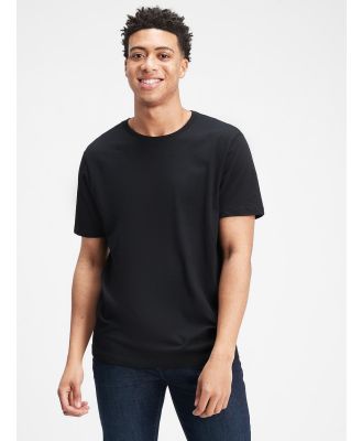 Gap - Everyday Crewneck T Shirt - Short Sleeve T-Shirts (BLACK) Everyday Crewneck T-Shirt