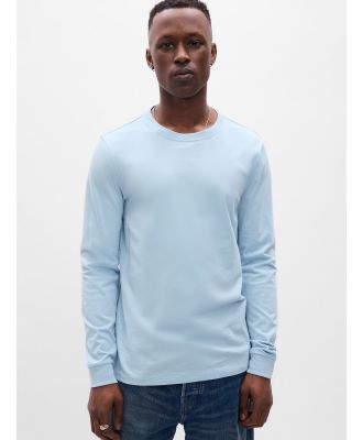 Gap - Everyday Soft Crewneck T Shirt - Short Sleeve T-Shirts (BLUE) Everyday Soft Crewneck T-Shirt