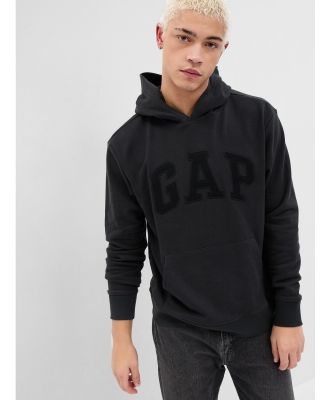 Gap - Gap Arch Logo Hoodie - Hoodies (BLACK) Gap Arch Logo Hoodie
