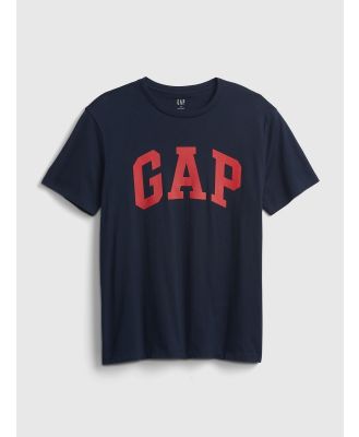Gap - Gap Logo T Shirt - Short Sleeve T-Shirts (BLUE) Gap Logo T-Shirt