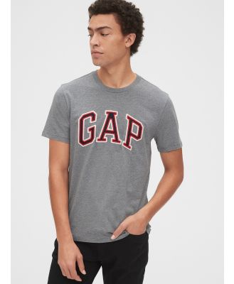 Gap - Gap Logo T Shirt - Short Sleeve T-Shirts (GREY) Gap Logo T-Shirt