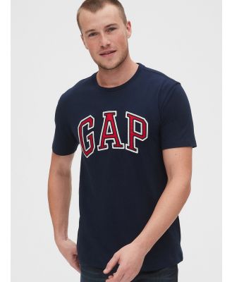 Gap - Gap Logo T Shirt - Short Sleeve T-Shirts (NAVY) Gap Logo T-Shirt