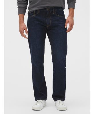 Gap - Straight Jeans with Washwell - Slim (BLUE) Straight Jeans with Washwell