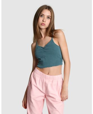 Gelati Jeans Teen - Nat Rib Cami - Gifts sets (Forest Green) Nat Rib Cami