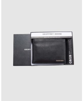 Geoffrey Beene - Trifold Wallet with Coin Purse - Wallets (BLACK) Trifold Wallet with Coin Purse