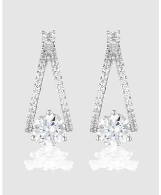Georgini - Champagne Silver Earrings - Jewellery (Silver) Champagne Silver Earrings