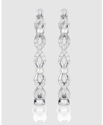Georgini - Ovation Pearl Earrings - Jewellery (Silver) Ovation Pearl Earrings