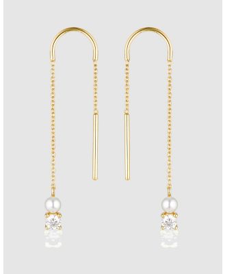 Georgini - Snow Drop Earrings - Jewellery (Gold) Snow Drop Earrings
