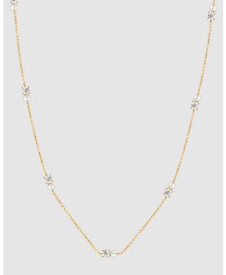 Georgini - Snow Drop Gold Necklace - Jewellery (Gold) Snow Drop Gold Necklace