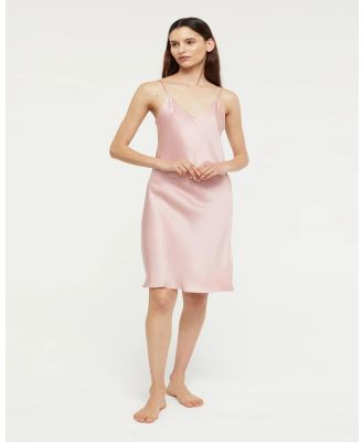 GINIA - Silk Nite - Sleepwear (Pink) Silk Nite