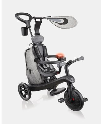 Globber - Explorer Trike 4 in 1 Deluxe Play - Scooters (Black & Grey) Explorer Trike 4 in 1 Deluxe Play