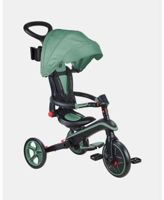 Globber - Explorer Trike 4 in 1 Foldable - Scooters (Olive) Explorer Trike 4-in-1 Foldable