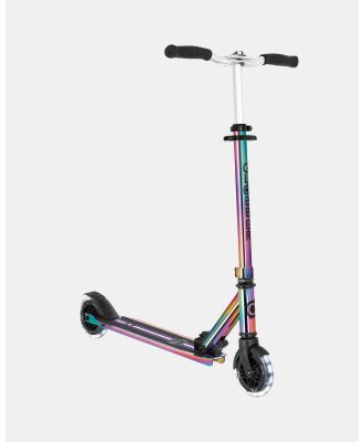 Globber - Flow Element Scooter With Lights - Scooters (Neochrome) Flow Element Scooter With Lights
