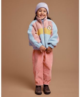 Goldie + Ace - Frankie Sherpa Jacket   Babies Kids - Coats & Jackets (Sky) Frankie Sherpa Jacket - Babies-Kids